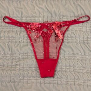 Victoria's Secret red panty XXL